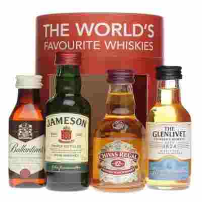  Любими Уискита от Света 4х0,05 / Favorite Whiskies Around The World