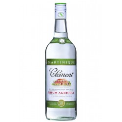  Ром Бял Клемент Агрикол Мартиника / White Rhum Clement Agricole Martinique 1 л.