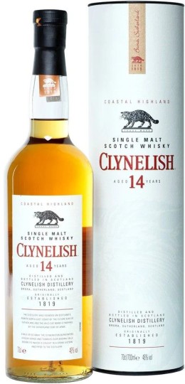 Clynelish 14YO – Highland Single Malt Scotch Whisky с мед, цитруси, восъчна текстура и морски нотки 700 мл