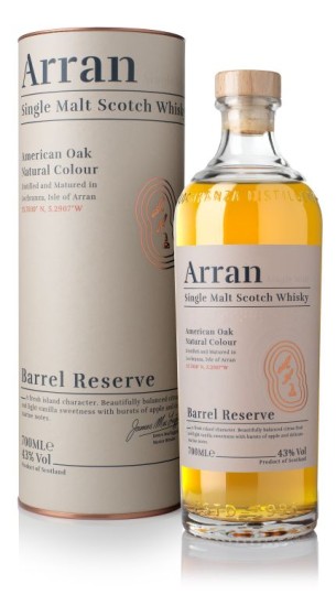Арън Барел Ризърв– Single Malt Scotch Whisky с плодови, ванилови и цитрусови нотки 700 мл