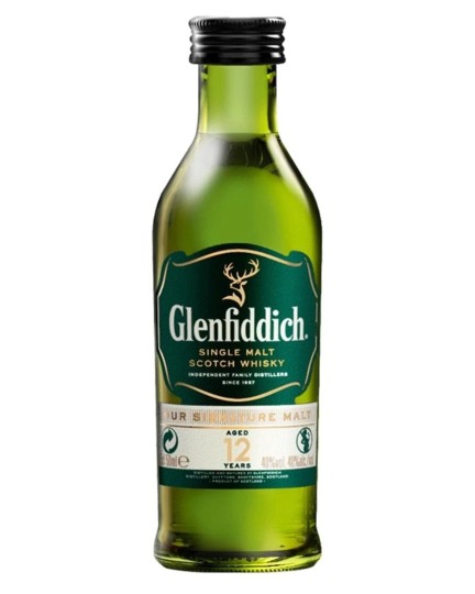 Гленфидих 12 Г. / Glenfiddich 12YO 0.05 л.