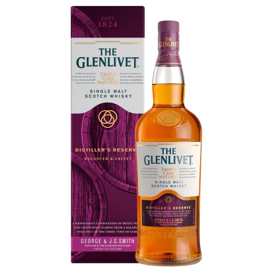 The Glenlivet Triple Cask – Изискано Single Malt уиски с тройно отлежаване 1 л
