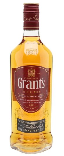 Grant’s Triple Wood – Шотландско бленд уиски с мек и богат вкус 700 мл
