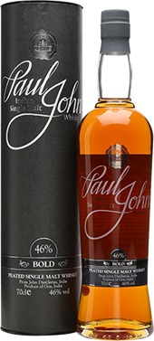 Paul John Bold Peated – Индийско Single Malt уиски с торфен и опушен характер 700 мл