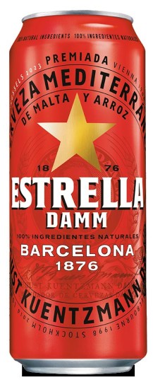 Estrella Damm Can 0.5