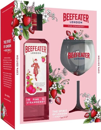  Бифитър Пинк + Чаша / Beefeater Pink Gin + Glass 0.7 л.