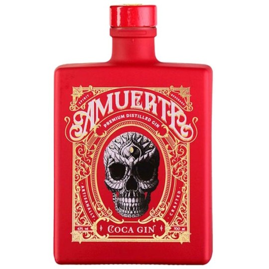  Джин Амуерте Кока Червен / Gin Amuerte Coca Red 0.7 л.