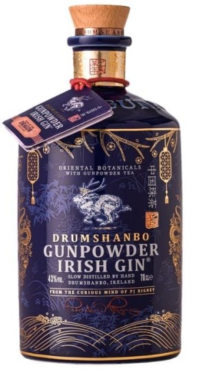  Джин Дръмшанбо Гънпаудър Керамика / Gin Drumshanbo Gunpowder 0.7 л.