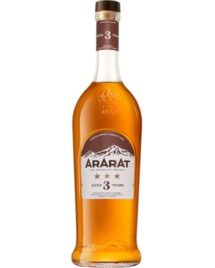  Бренди Арарат 3г. / Brandy Ararat 3 YO 0.7 л.