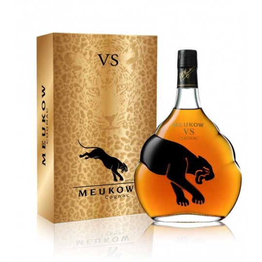  Коняк Мюков VS / Cognac Meukow VS Black Panther 0.7 л.