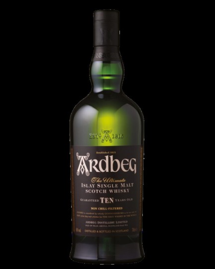 Ардбег 10YO 0.7 л. – Islay Single Malt Scotch Whisky с торфен дим, лимон, морска сол и зрели плодове