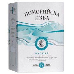 Бяло вино Мускат Поморийска изба