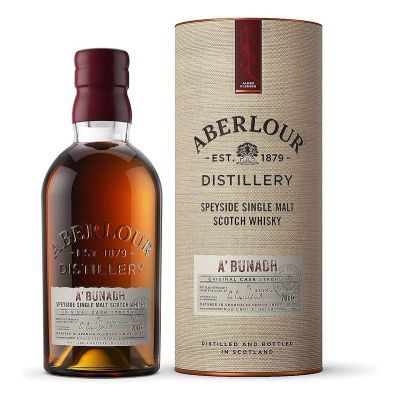 Аберлор A’Bunadh №81 0.7 л. – Speyside Single Malt Scotch Whisky с портокал, черни череши, шоколад и подправки