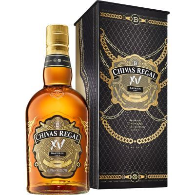Chivas Regal Balmain XV – Лимитирано Blended Scotch Whisky с плодови, карамелени и пикантни нотки 700 мл Chivas Regal Balmain XV – Лимитирано Blended Scotch Whisky с плодови, карамелени и пикантни нотки 700 мл