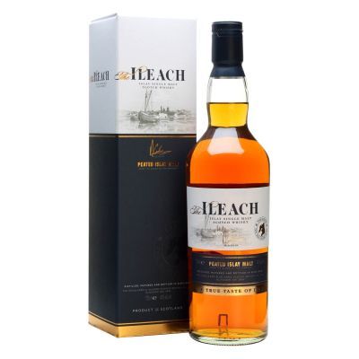 Ileach Peated – Islay Single Malt Scotch Whisky с торфен дим, морски нотки, пипер и малц 700 мл