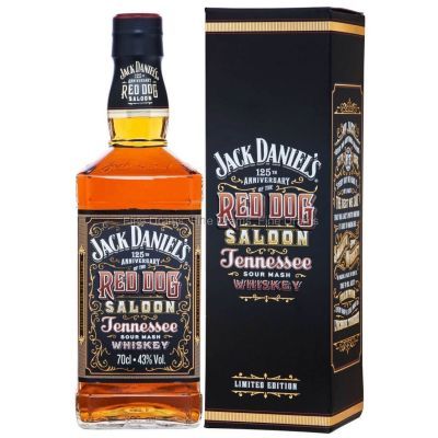 Jack Daniel's Red Dog Saloon – Limited Edition Tennessee Whiskey с ванилия, карамел, подправки и препечен дъб 700 мл