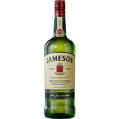 Jameson – Irish Whiskey с меки малцови, ванилови и дървесни нотки 1 л Jameson – Irish Whiskey с меки малцови, ванилови и дървесни нотки 1 л