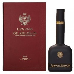 Легенда Кремля Черна Бутилка с Червена Книга 0.7 л.