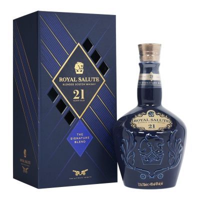 Роял Салют 21YO Стъкло