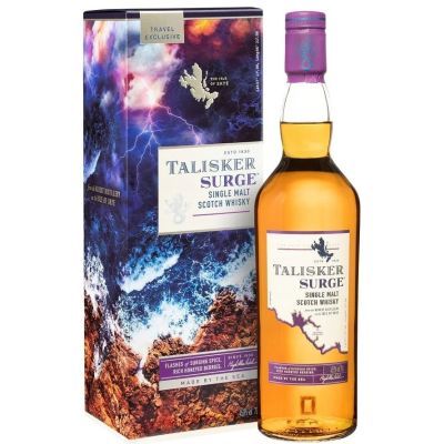Talisker Surge 0.7 л. – Island Single Malt Scotch Whisky с дим, медени плодове, карамел и подправки