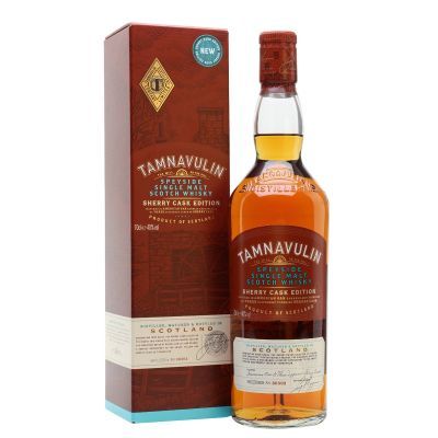 Tamnavulin Sherry Cask 0.7 л. – Speyside Single Malt Scotch Whisky с нектарини, портокал, ванилия и карамел