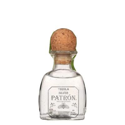 Патрон Силвър Текила / Patron Silver Tequila 0.05 л.
