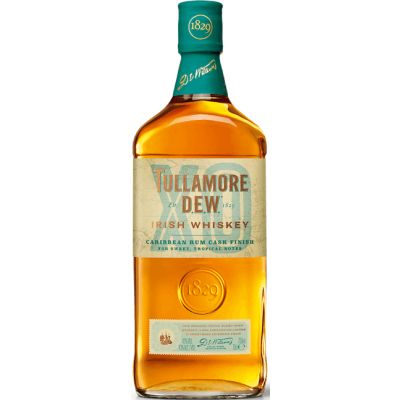 Tullamore D.E.W. XO Caribbean Cask 0.7 л. – Irish Blended Whiskey с ванилия, карамел, тропически плодове и подправки
