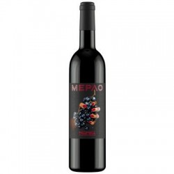 Вино Мерло Трастена Диви Дрожди 0.750 л.