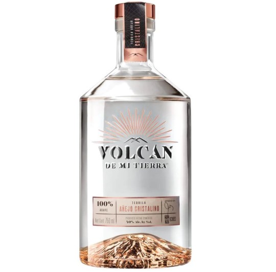  Текила Волкан Де Ми Тера Аниехо Кристалино / Tequila Volcan De Mi Tierra Anejo Cristalino 0.7 л.