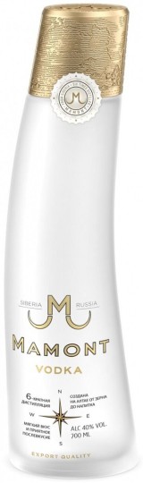  Мамонт Водка / Mamont Vodka 0.7 л.
