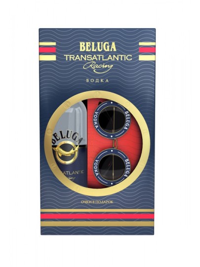  Белуга Трансатлантик + Очила / Beluga Transatlantic + Glasses 0.7 л.