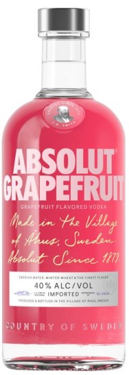  Absolut Grapefruit Vodka 0.700