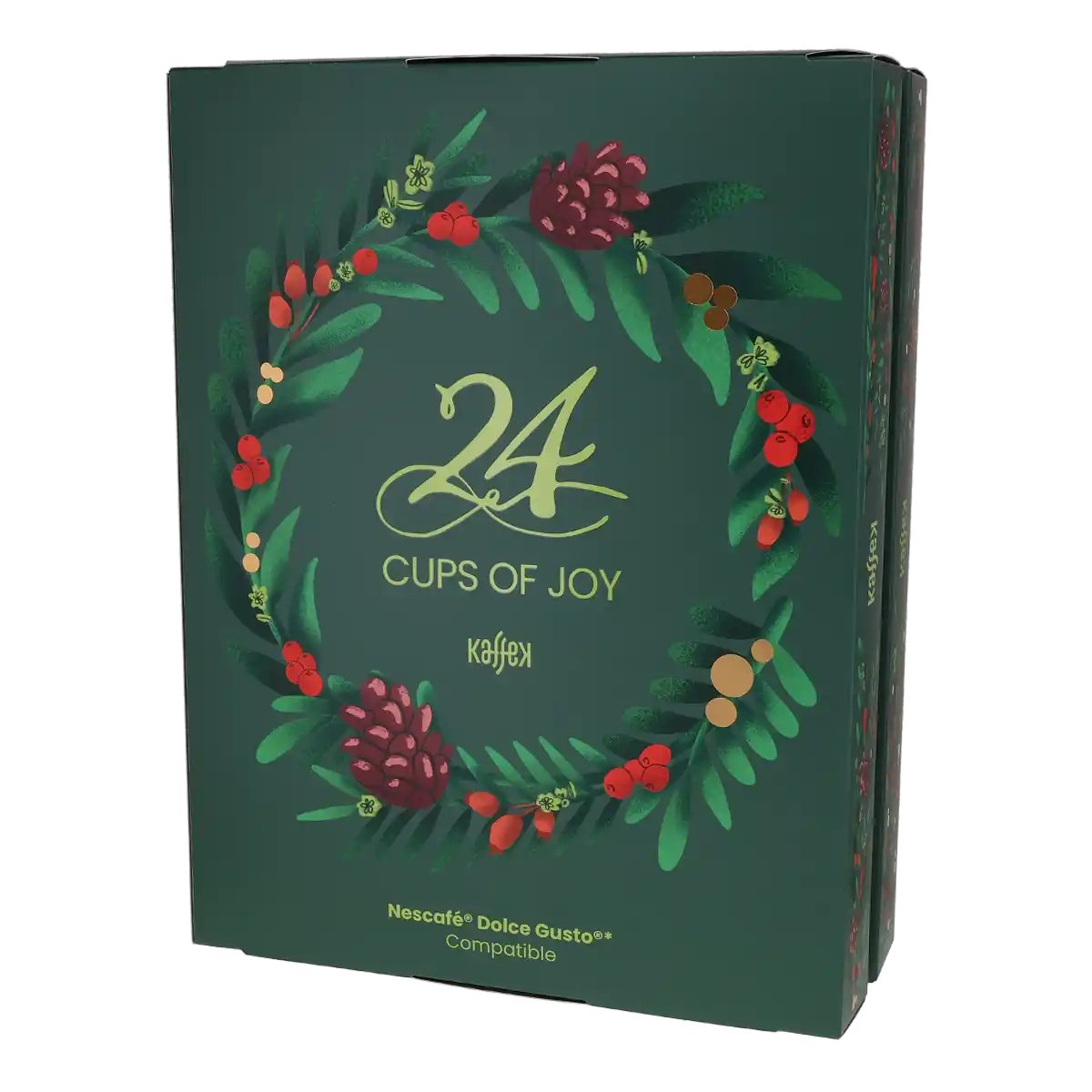 KaffeK коледен календар с 24 капсули за Dolce Gusto
